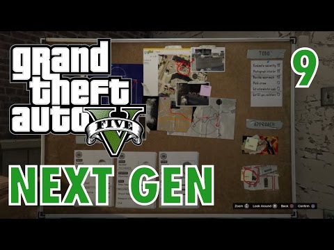 GTA 5 Next Gen Walkthrough Part 9 - PS4/ XBOX ONE - Planning the Heist! - Grand Theft Auto V