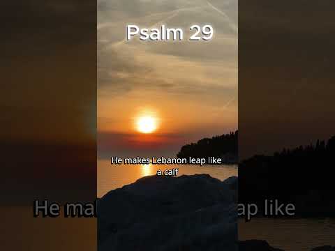 Psalm 29 | Bible Verse | Deep Prayer | Psalms | Jesus Calling