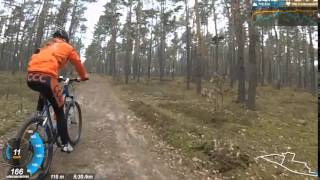 preview picture of video 'Mazovia MTB 2015 (FIT) - Karczew'