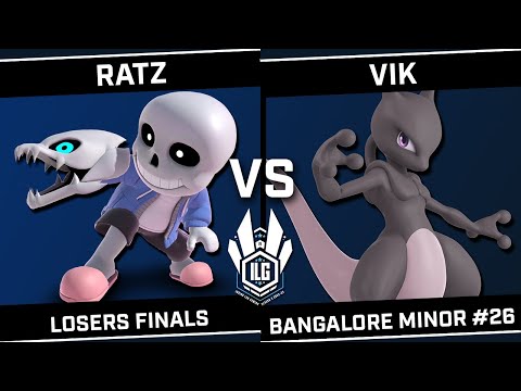 Ratz (Mii Gunner) vs Vik (Mewtwo) - ILG Bangalore Minor #26 - Losers Finals