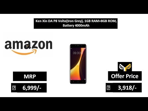 Ken Xin DA P8 Volte(Iron Grey), 1GB RAM+8GB ROM, Battery 4000mAh