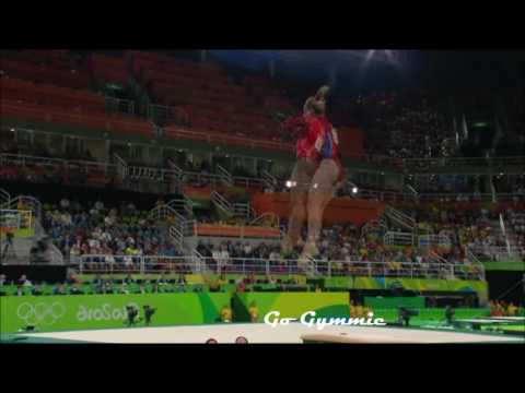 Compares Maria Paseka VS Simone Biles