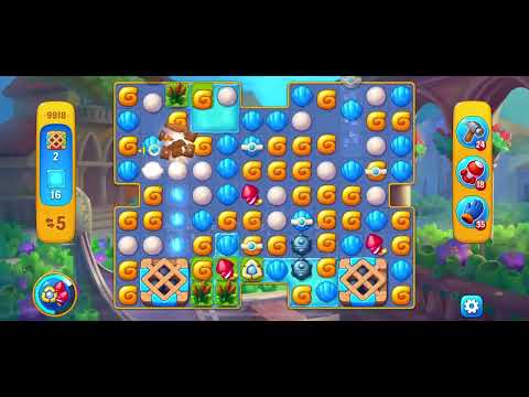 Fishdom Gameplay- Hard Level 9917 to 9918 - Fun Games