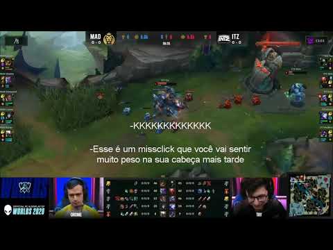 TP DO TAY NO WORLDS 2020 NARRADO PELOS CASTERS DA LCS LEGENDADO