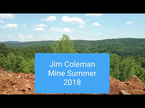 Jim Coleman Crystal Mine Arkansas Summer 2018