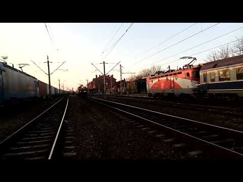 EC102 gareaza în Stația Suceava Trenul R5703 Suceava-Ilva Mică 04.01.2023