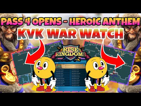 Rise of Kingdoms: Pass 4 Opens – Heroic Anthem KVK Zone 5 War Begins