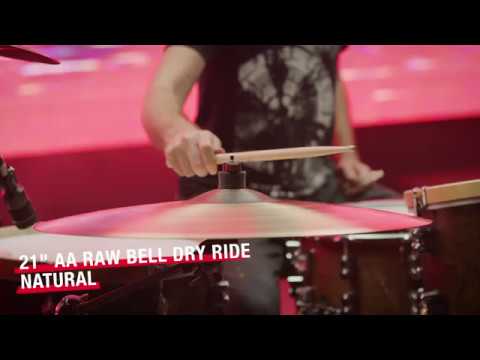 Sabian 21" AA Raw Bell Dry Ride Cymbal 22172 image 4