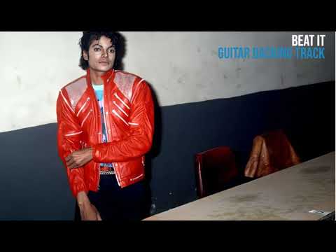 Beat It by Michael Jackson Guitar Backing Track (with Vocals)