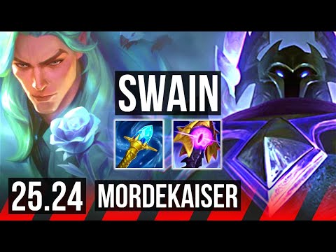 SWAIN vs MORDEKAISER (TOP) | KR Master | 25.24