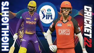𝗸𝗸𝗿 𝘃𝘀 𝘀𝗿𝗵 - Kolkata knight Riders vs Sunrisers Hyderabad Match Highlights IPL 15 Cricket 2022
