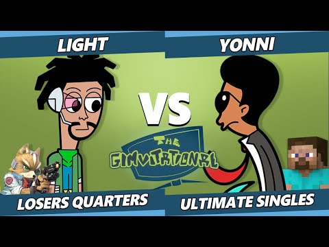 Gimvitational Losers Quarters - Light (Fox) Vs. yonni (Steve) SSBU Smash Ultimate Tournament