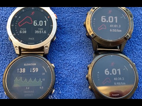 6 km Run Report Garmin Fenix 6 Pro vs Garmin Forerunner 955 vs Garmin Forerunner 945 vs Epix Gen 2