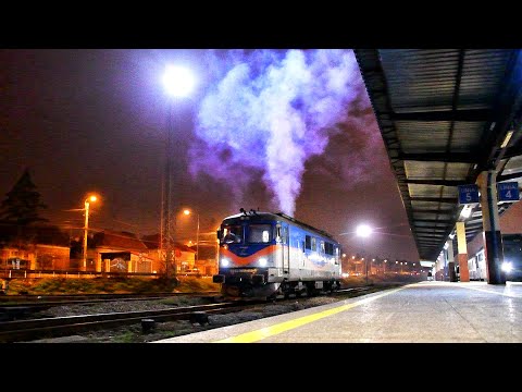 Old Sulzer locomotive engine sound & Dense Smoke 🚂🔊🎶💨💨