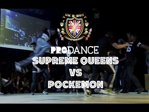 SUPREME QUEENS VS POCKEMON | UK B-Boy Championships 2014 - BBoy Crew Quarter Finals