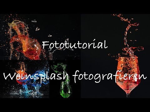 Fototutorial Weinsplash fotografieren