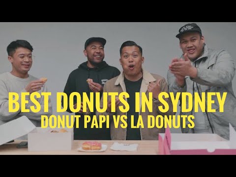 DONUT PAPI VS LA DONUTS! Who makes the best donuts in Sydney?