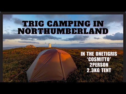 Trig Camping Northumberland. A windy night with the OneTigris Cosmitto 2.0 tent.