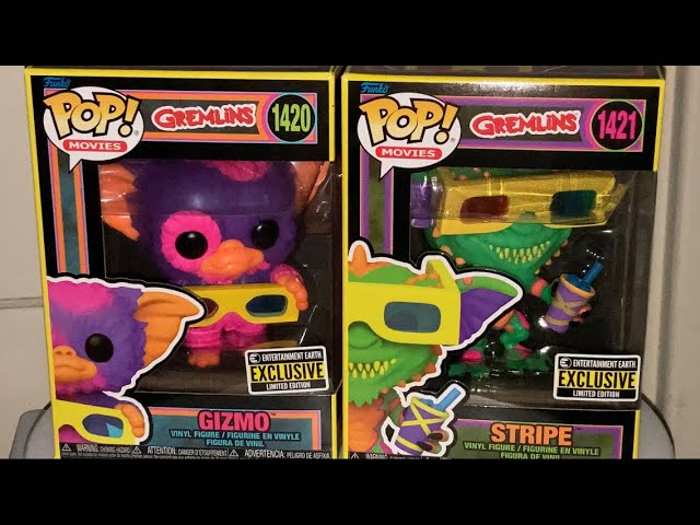 Vídeo relacionado con Gremlins Gizmo Black Light Pop! Vinyl Figure - Entertainment Earth Exclusive