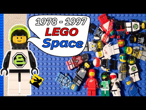 LEGO Space Timeline -1978 to 1997 - From "Classic Space" to "Blacktron" and more!