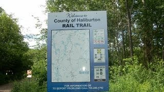 preview picture of video 'Cycling The Rail Trail In Haliburton County'