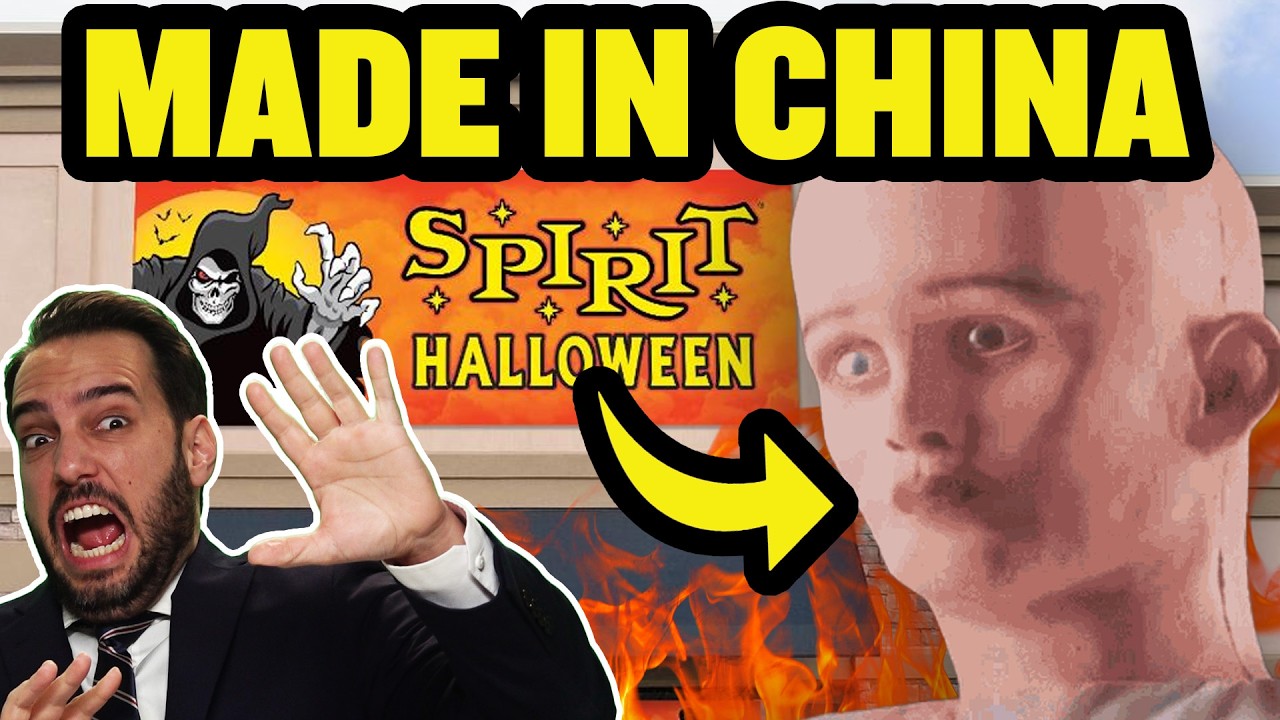I Tried To Find ONE Halloween Costume Not Made in China at Spirit Halloween