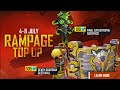 Rampage Top Up Final Catastrophe Backpack And Death Guardian Gloo Wall In Free Fire
