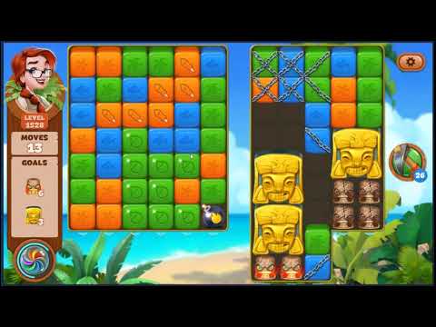 Lost Island Blast Adventure Level 1528 - NO BOOSTERS 🏝️ | SKILLGAMING ✔️
