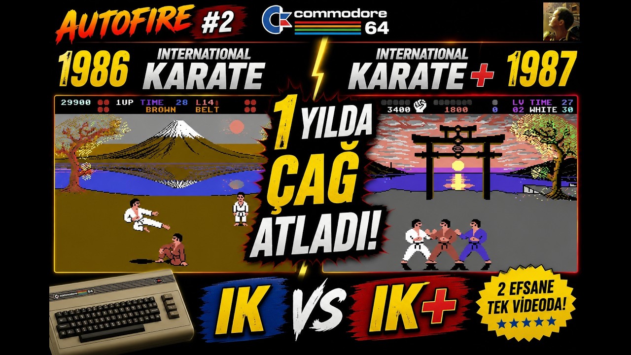 Street Fighter'dan Önce Bu Vardı! Commodore 64'ün Karate Efsanesi