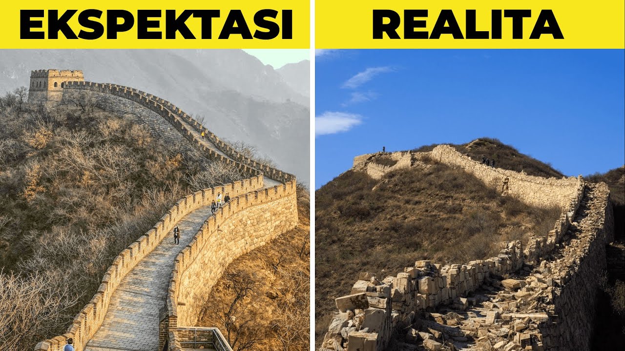 KALIAN SEMUA DIBOHONGI! INI FAKTA GELAP TEMPAT WISATA DUNIA!! TAK SESUAI EKSPEKTASI! 😱