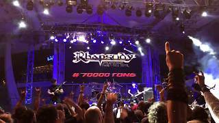 RHAPSODY - In Tenebris + Dawn of Victory (Live at 70k Tons of Metal 2018)