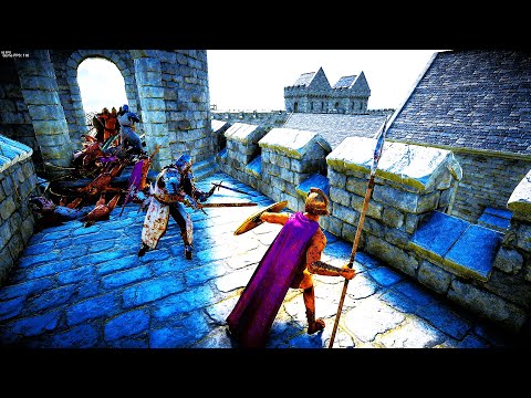 500K SPARTANS MOST TACTICAL CASTLE SIEGE EVER ! - Ultimate Epic Battle Simulator 2 | UEBS 2