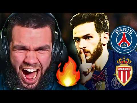 PSG vs Monaco - Goal Reactions & Best Moments 😂🔥
