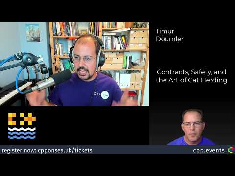 Contracts, Safety, and the Art of Cat Herding - Keynote Interview With Timur Doumler