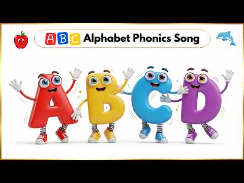 ABC Alphabet Phonics Learning Song | A for Apple 🍎 B for Baby 👶 | Fun Learning for Toddlers