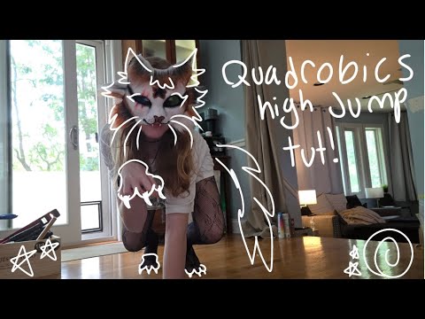★High jump tutorial! {{ #quadrobics #therian #furry #highjump #highjumptraining #tutorial }}★