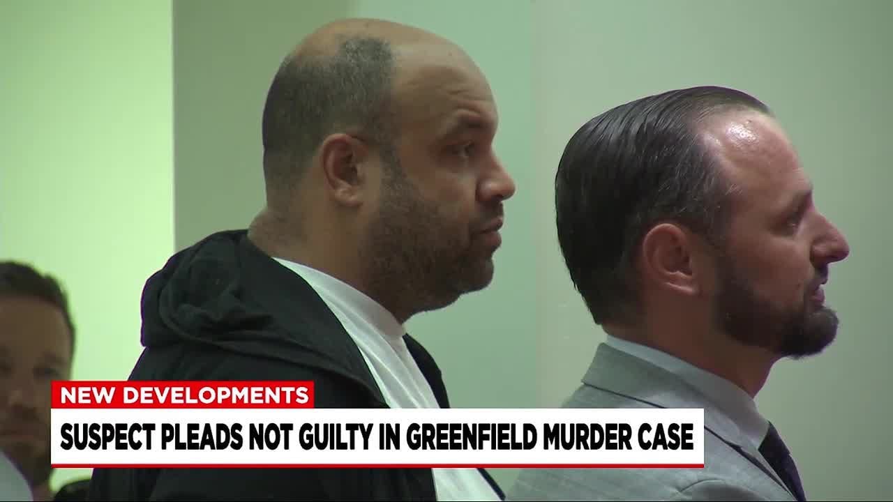 Greenfield murder suspect pleads not guilty