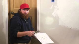 How to Repair a Hole in the Wall the Size of a Door Knob : Door Installation & Repairs
