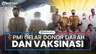 PMI Kota Gorontalo Gelar Donor Darah dan Vaksinasi di Kota Selatan, Diapresiasi Pemkot