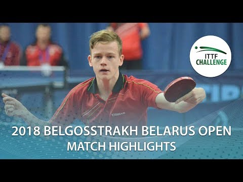 Viktor Bykov vs Laurens Devos | 2018 ITTF Challenge Belarus Open Highlights (Group)