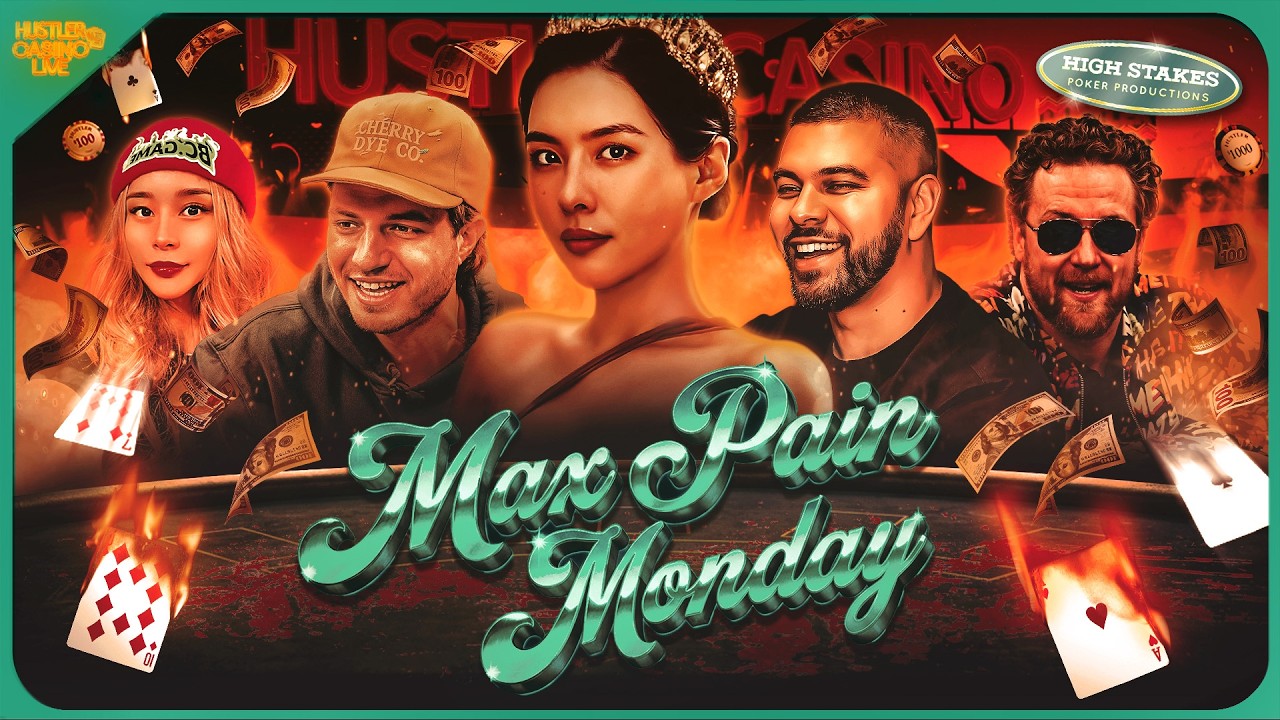 Britney, Sashimi, Dylan Flashner & Raver Play MAX PAIN MONDAY! Commentary by David Tuchman