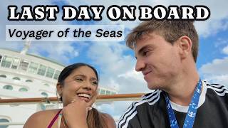 Our LAST Day on Voyager of the Seas... Here’s What Happened!