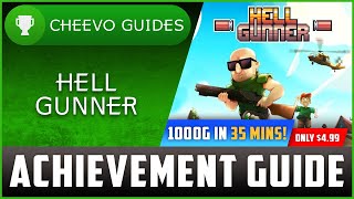 Hell Gunner - Achievement / Trophy Guide (Xbox/PS4) **1000G IN 35 MINUTES**