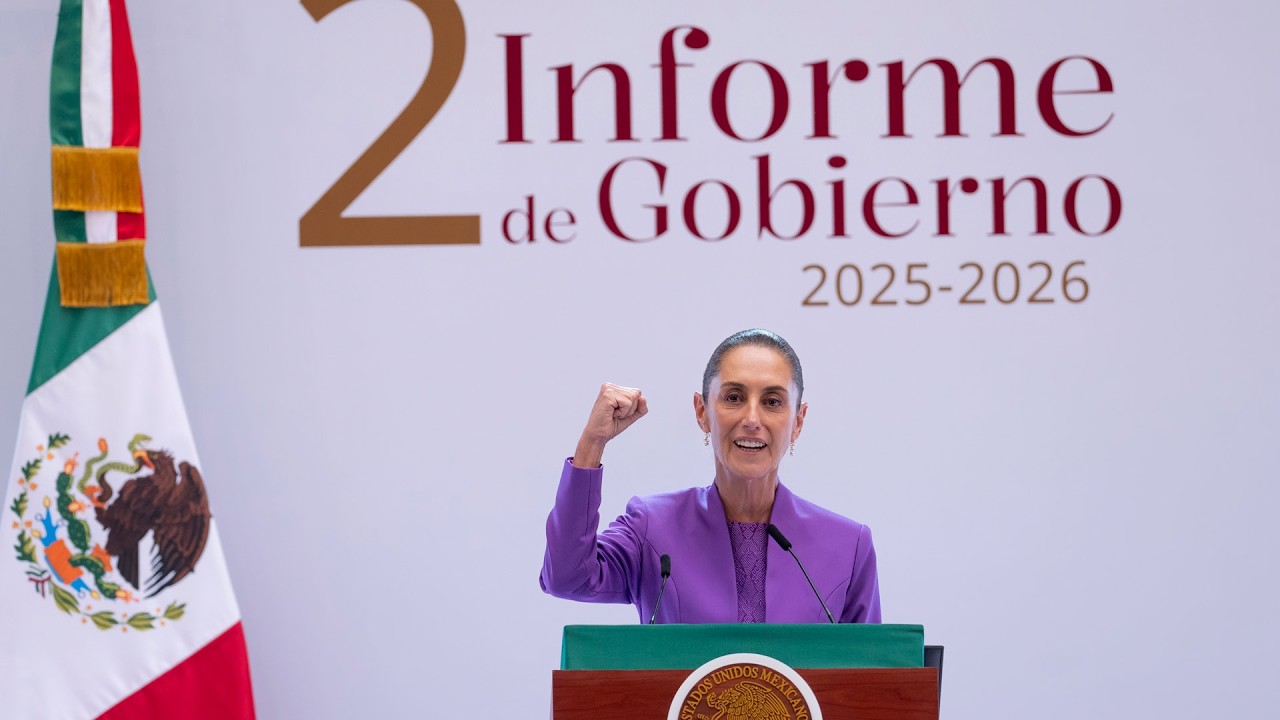 Segundo informe de gobierno de Claudia Sheinbaum