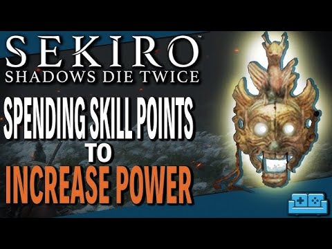 Sekiro Shadows Die Twice I SPENDING SKILL POINT ATTACK POWER INCREASE #sekiro