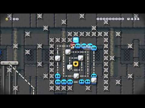 The Spikefield! (Don't move!) by Luke - Super Mario Maker - No Commentary 1AF