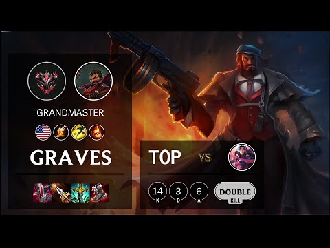 Graves Top vs Irelia - NA Grandmaster Patch 11.11