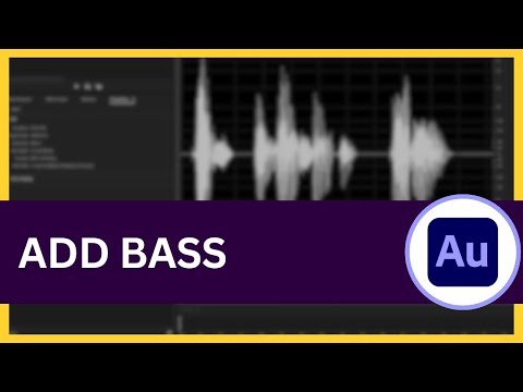 How to Add Bass in Adobe Audition (Step-by-Step Guide)