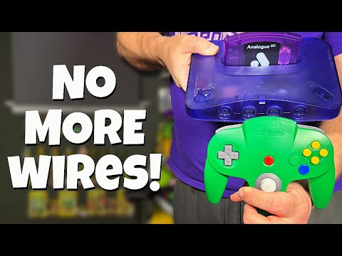 Modernizing the N64 Controller: Wireless & Hall Effect Mod (Analogue 3D)