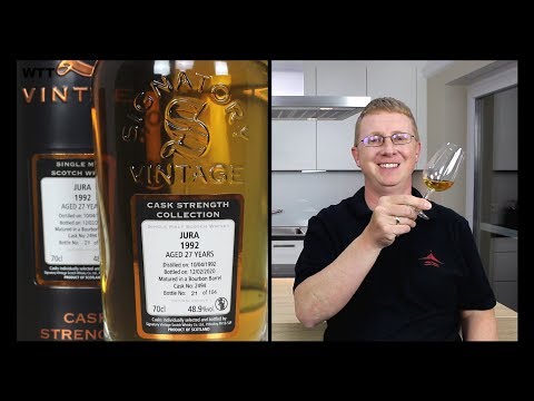 Jura - Signatory - 27 Jahre 1992 - 2020 Bourbon Barrel No. 2494 48,9  % Vol.
